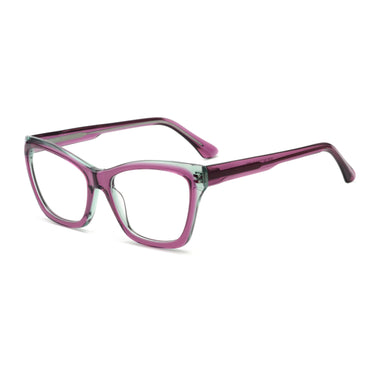 Women Vista Eyeglasses: Miedema -Pink - SpaceSMART Eye Clinic (Diagonal View)